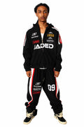 BLACK RACE JADED SET