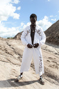 GEM STONED WHITE