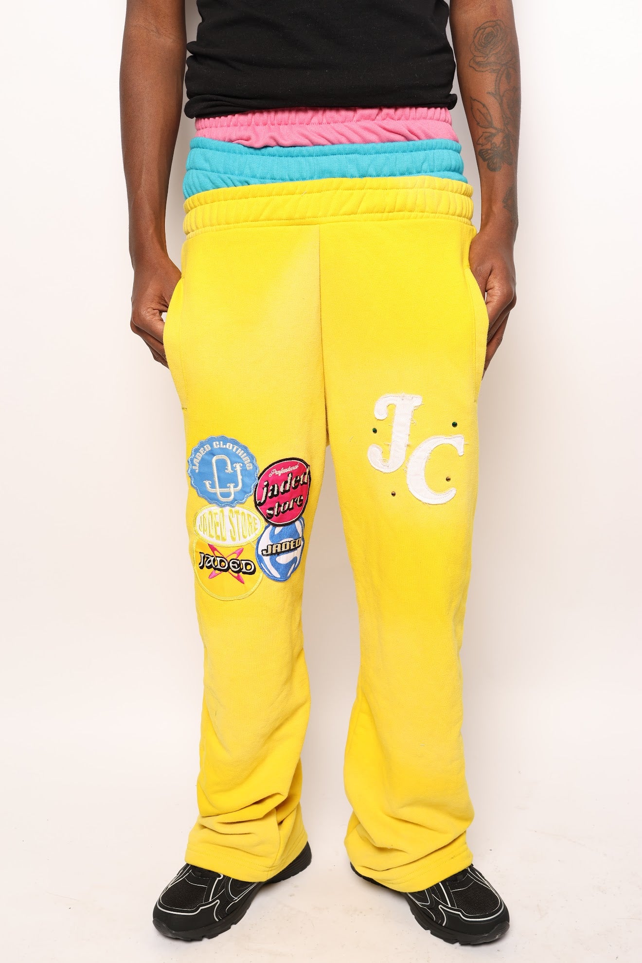 YELLOW TRIPLE LAYER PANTS