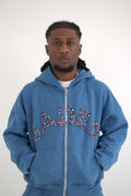 JADED BLU STONED HOODIE