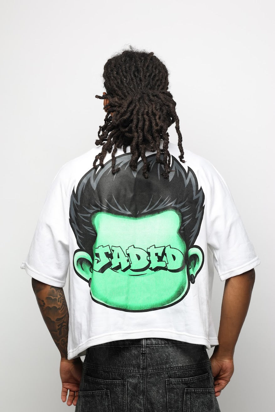 GREEN FACED TEE
