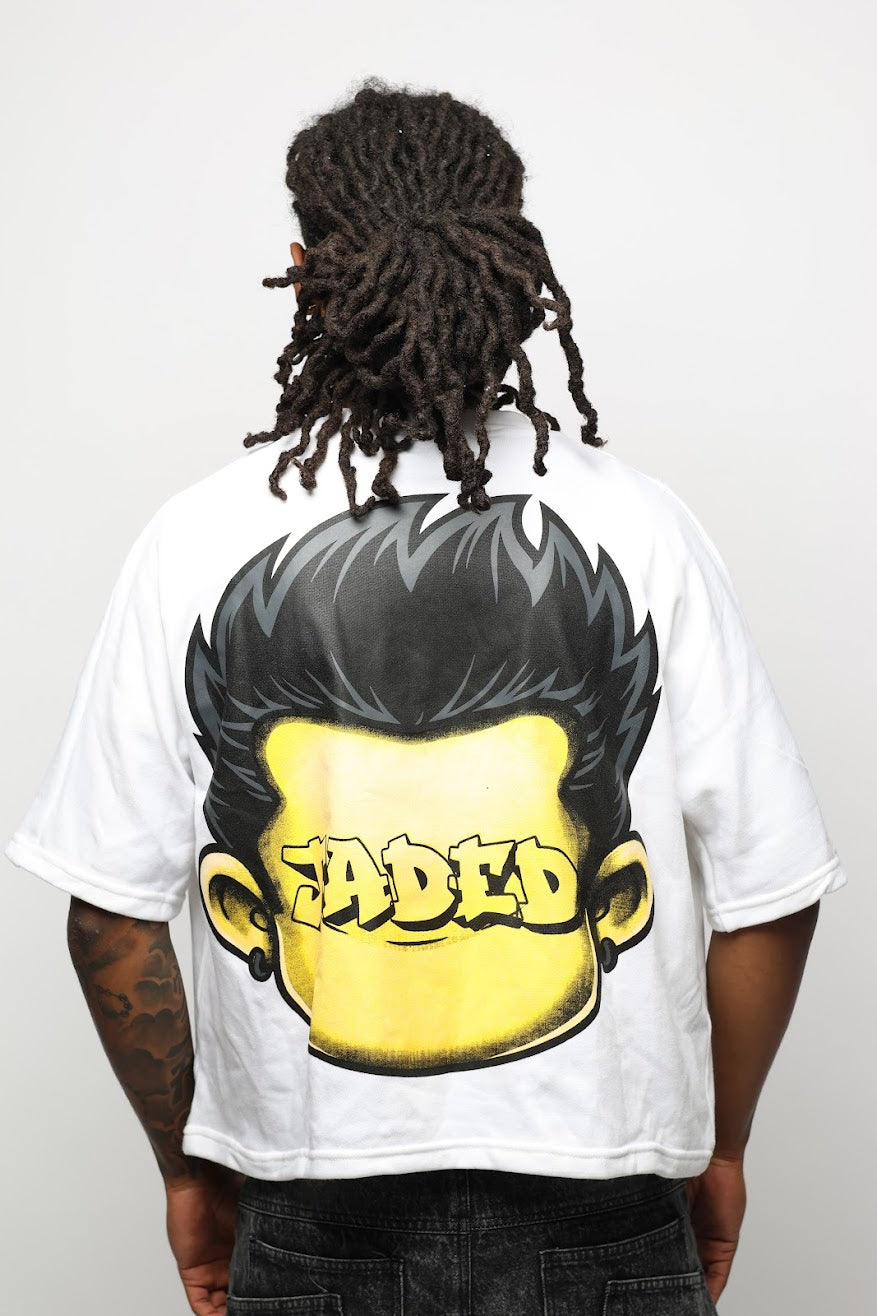 YELLOW FACED TEE