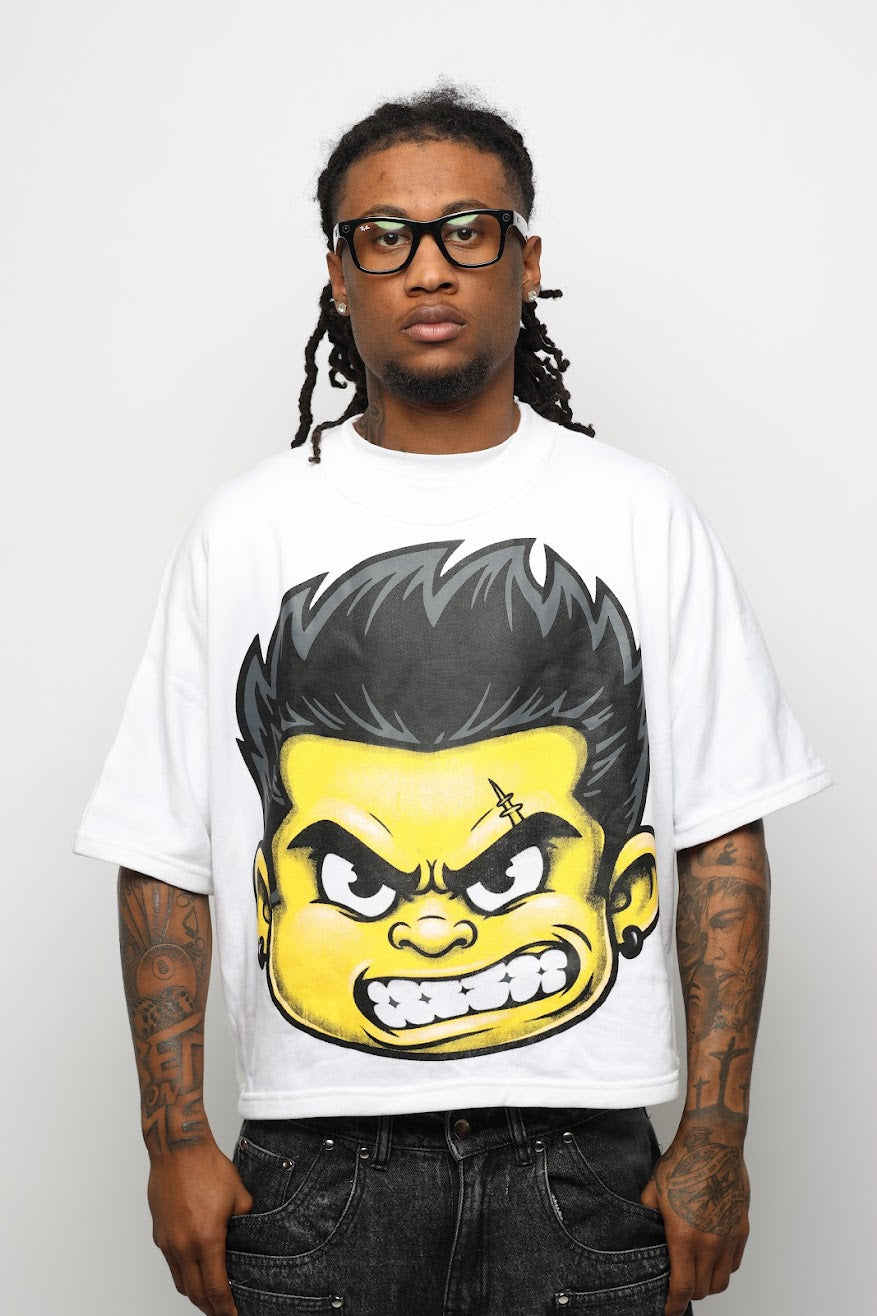 YELLOW FACED TEE